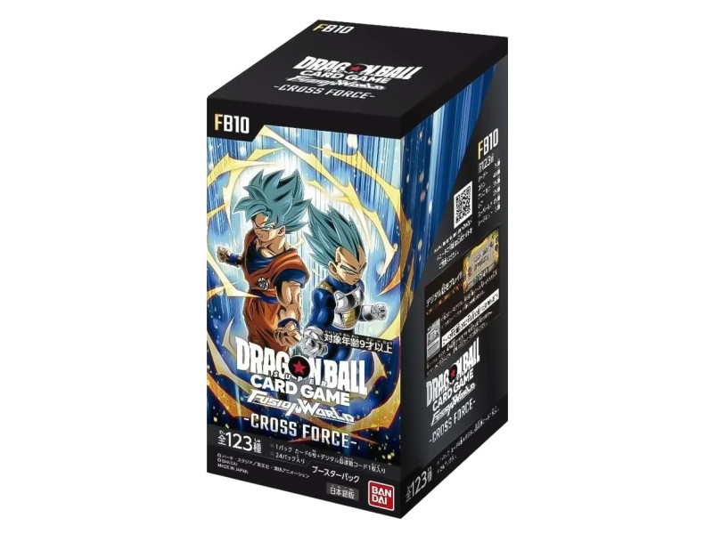 Dragon Ball Fusion World CROSS FORCE FB10 Box JAP