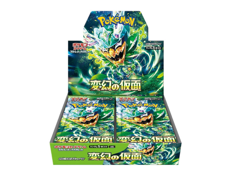 Pokémon Mask of Change SV6 Booster Box JAP | Ogerpon ex