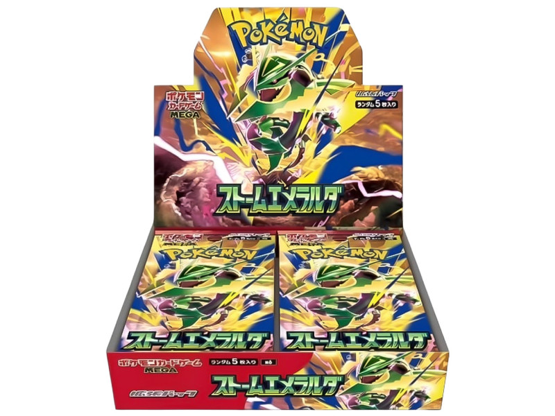 Pokémon Storm Emeralda M6 Booster Box JAP | Mega Rayquaza ex