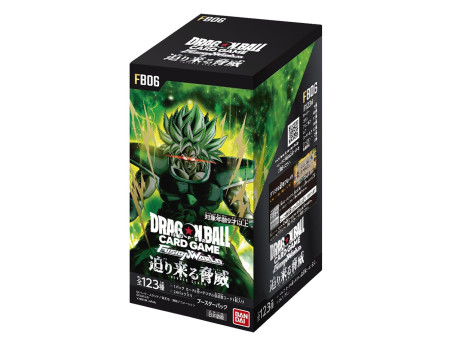 Dragon Ball Fusion World RIVALS CLASH FB06 Box JAP
