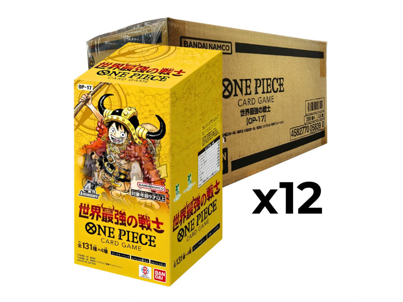 One Piece THE WORLD’S STRONGEST WARRIORS OP-17 Case